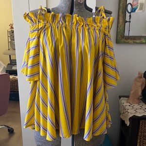 NWOT V Cristina Off the Shoulder Top M